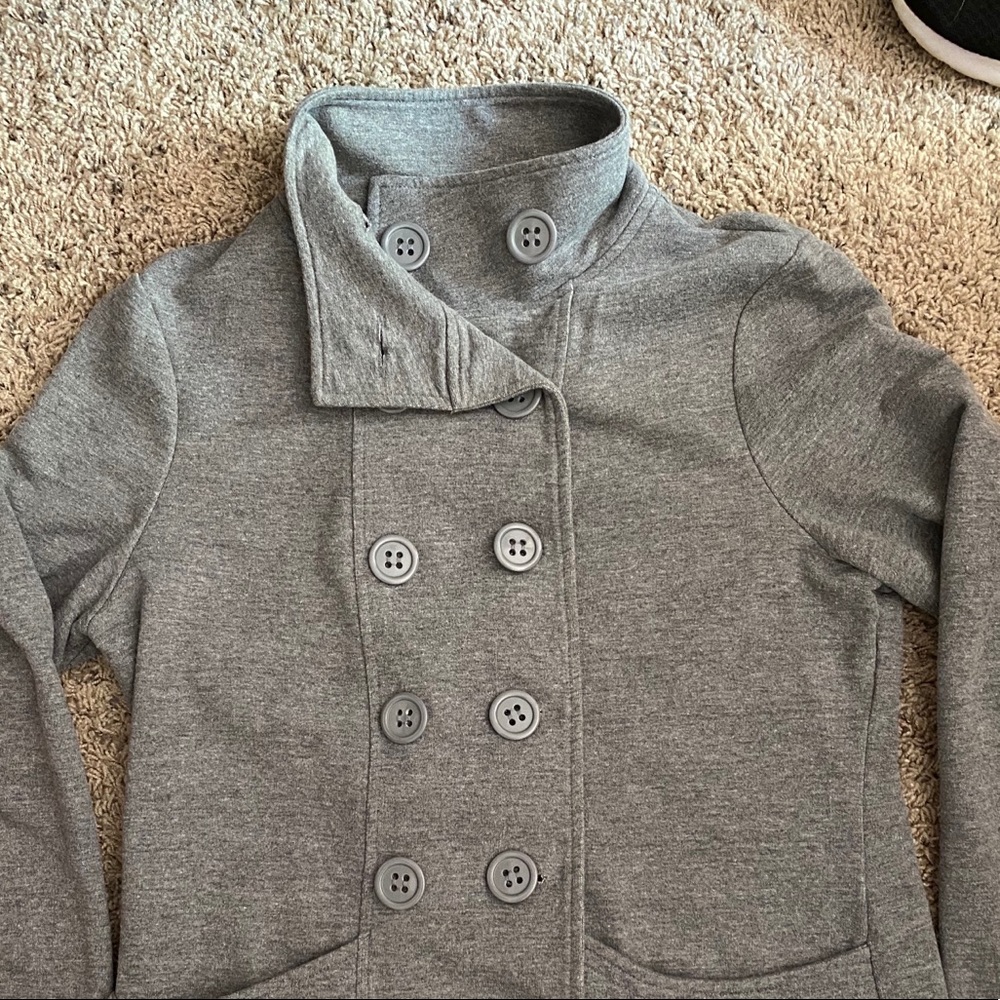 Button Down Gray Jacket